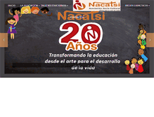Tablet Screenshot of nacatsi.org